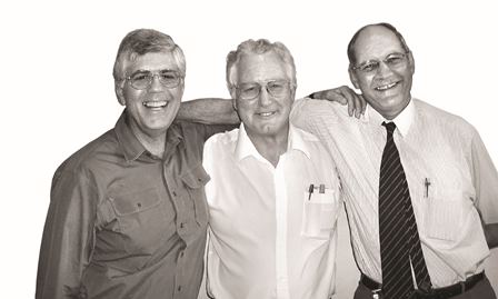 SRK Consulting founders Hendrik Kirsten, Andy Robertson and Oskar Steffen 